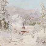 Free Vintage Winter Wall Art Printables